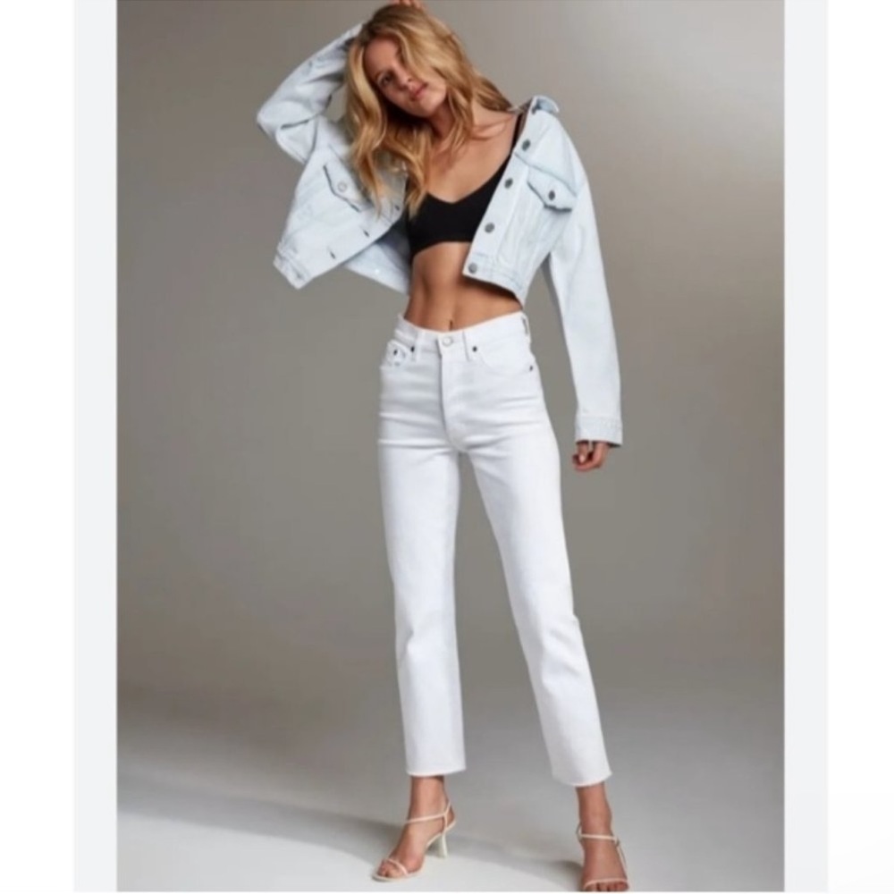 Aritzia Denim Forum Arlo High Rise Straight size 32